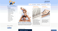 Desktop Screenshot of mfcolchoes.com